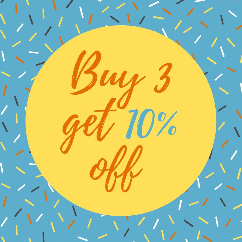 Buy 3 Hairbands, Get 10% Off!